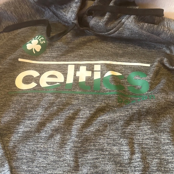 Adidas Boston Celtics Basketball Hoodie Sweatshirt boys small - Picture 3 of 5